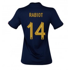 Frankrike Adrien Rabiot #14 Hemmatröja Dam VM 2022 Korta ärmar